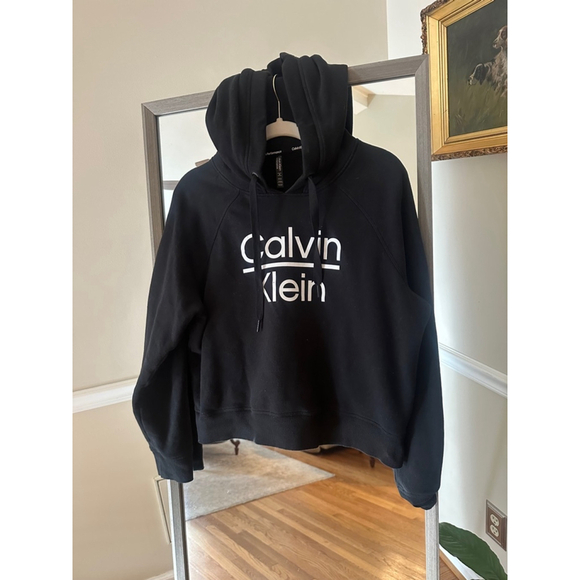 Women's Calvin Klein Hoodie, M, Black - Picture 5 of 5
